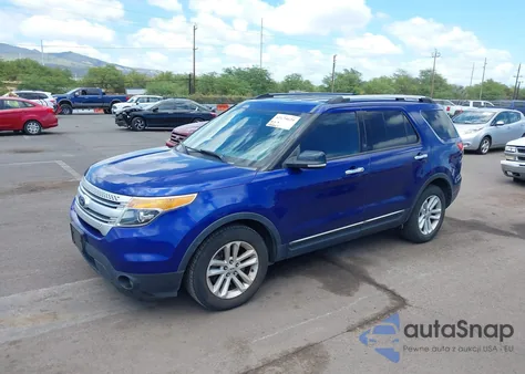 2013 Ford Explorer Xlt from USA, damaged, VIN 1FM5K7D85DGC70827
